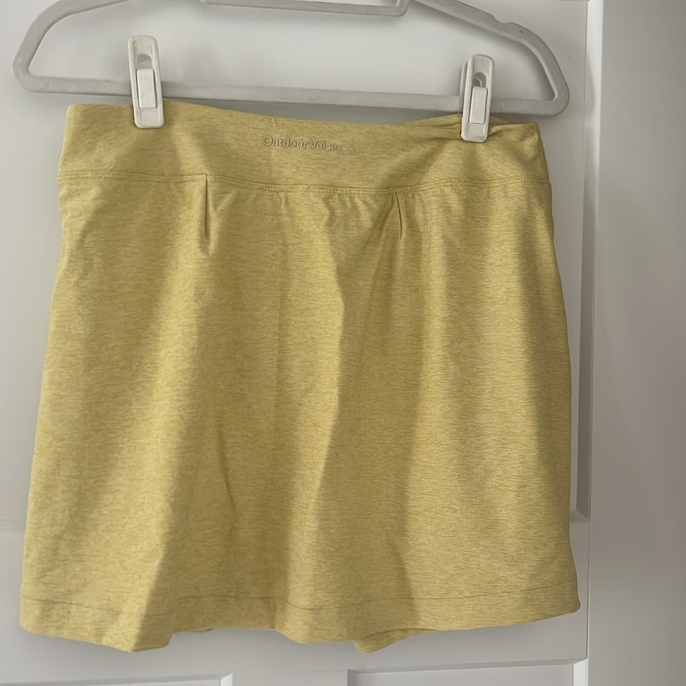 Butter Yellow Outdoor Voices Athletic Skort - Picture 5 of 7